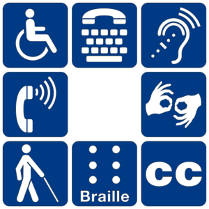 Image of disability symbols